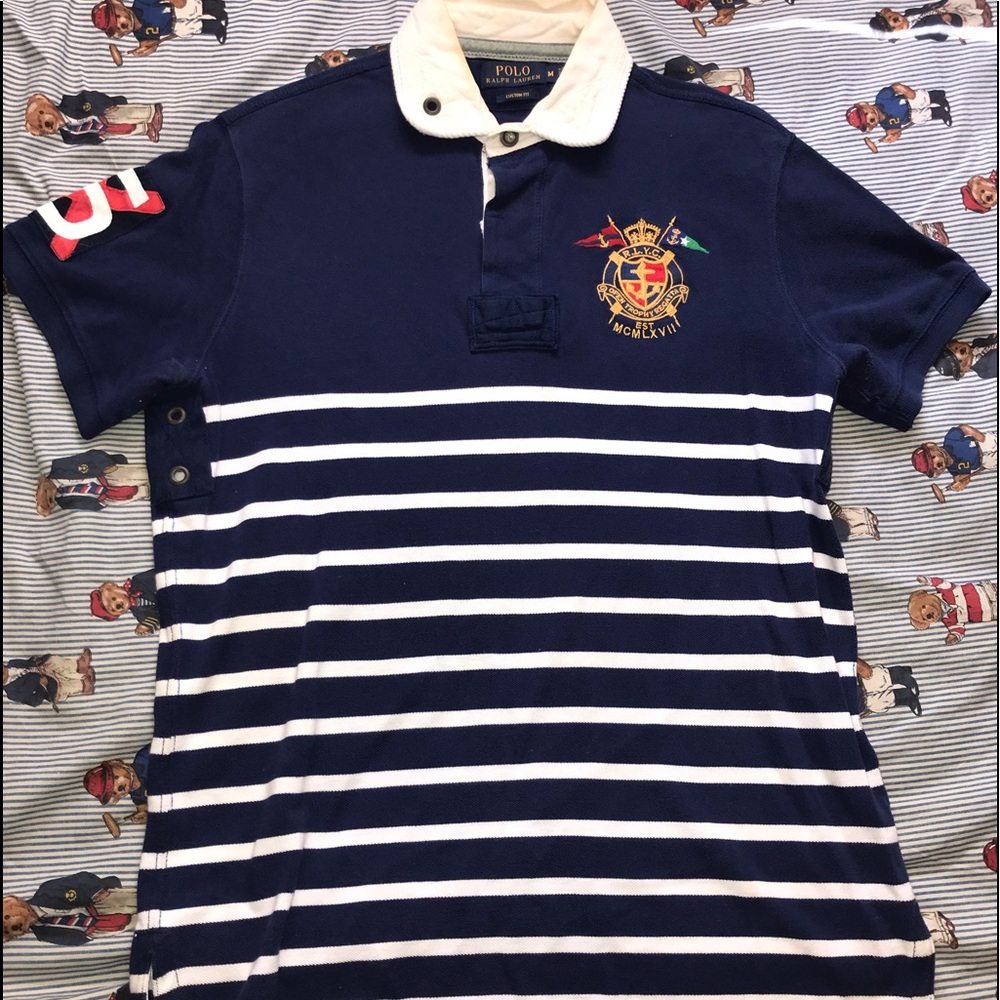 Ralph Lauren Yacht Rugby Striped Shirt #5